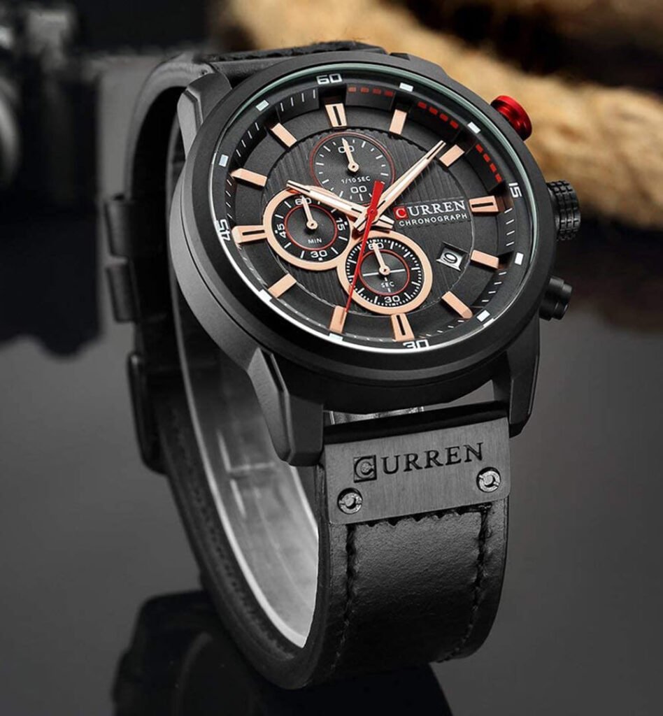 Curren 8291-Watch Ideas-Black