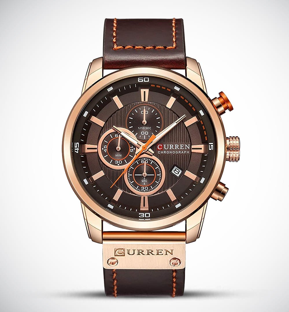 Curren 8291-Watch Ideas-Brown