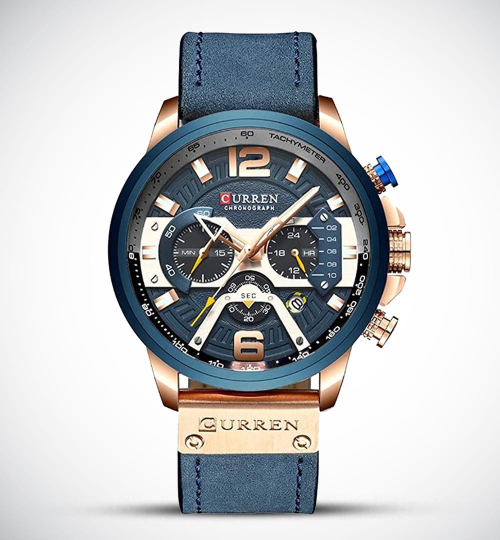 Curren 8329-Watch Ideas-Blue