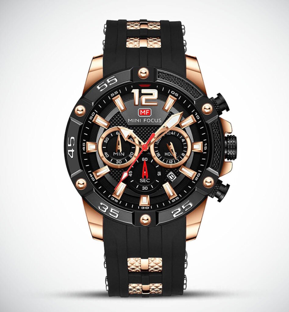 Minifocus MF0349G-Watch Ideas-Black-Bronze