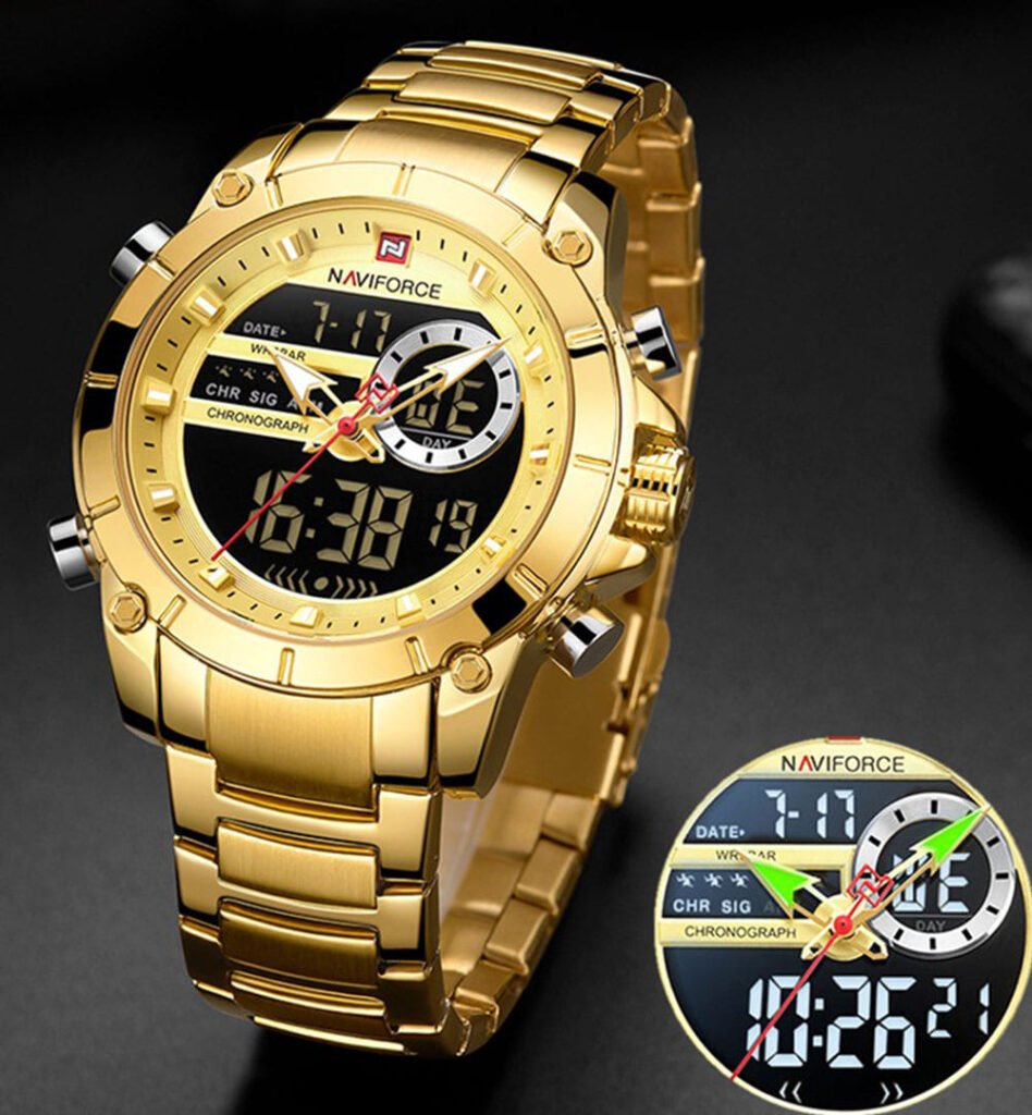 Naviforce NF9163-Watch Ideas-Gold