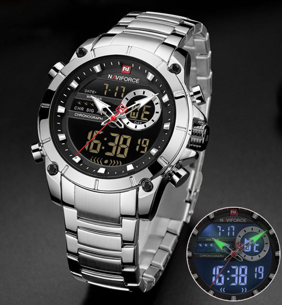 Naviforce NF9163-Watch Ideas-Silver