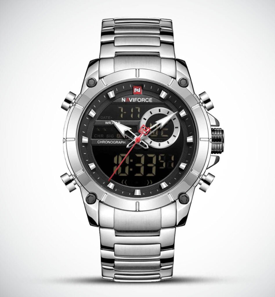 Naviforce NF9163-Watch Ideas-Silver