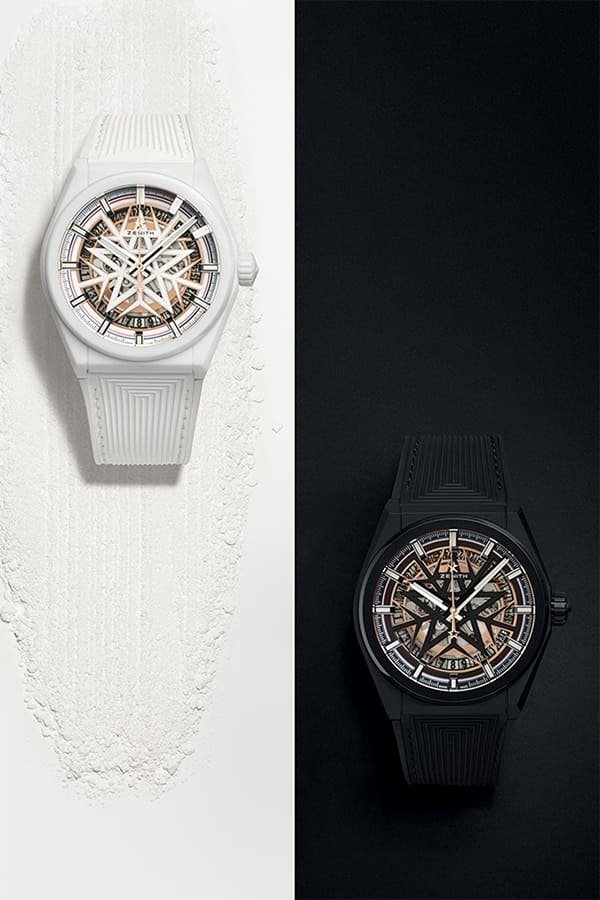 Zenith Watches-DEFY CLASSIC SKELETON FUSALP-White&Black