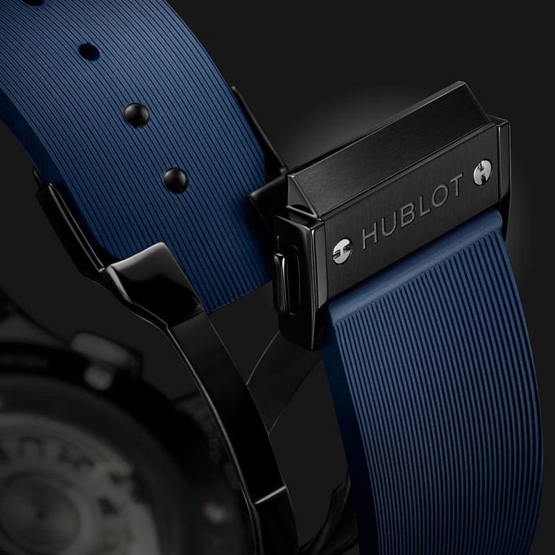 Hublot Classic Fusion Blue Chronograph Titanium Strap