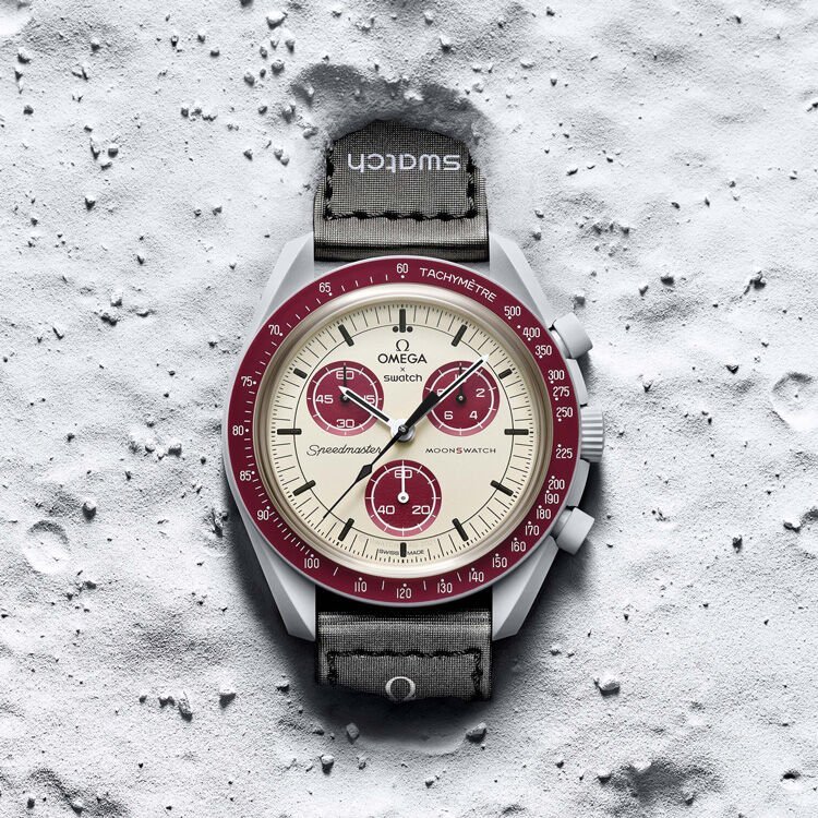 SWATCH AND OMEGA THE BIOCERAMIC MOONSWATCH Mission to Pluto