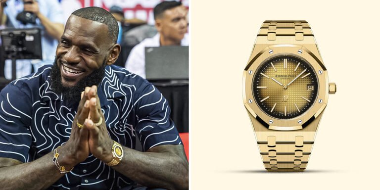 Lebron James-Audemars Piguet Royal Oak ‘Jumbo’ Extra-Thin 16202BA.OO.1240BA.01