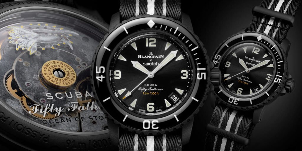 Blancpain X Swatch - BIOCERAMIC SCUBA FIFTY FATHOMS - OCEAN OF STORMS