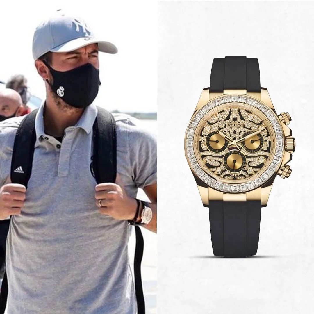 Eden-Hazard-Rolex-daytona-eye-of-the-tiger