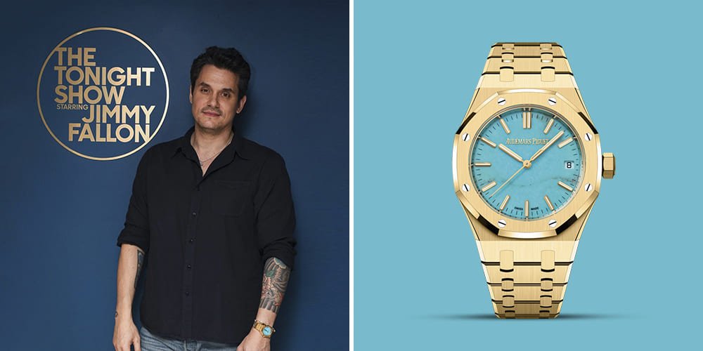 John Mayer - Audemars Piguet Royal Oak 'Turquoise' 15550BA